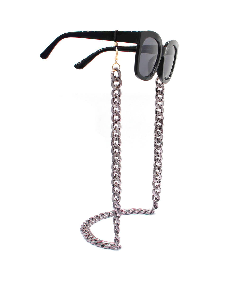 sunglasses & masks chains - cuban links - medium