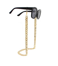 Load image into Gallery viewer, sunglasses &amp; masks chains - cuban links - medium
