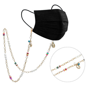 sunglasses chains & masks chains - beads & shells