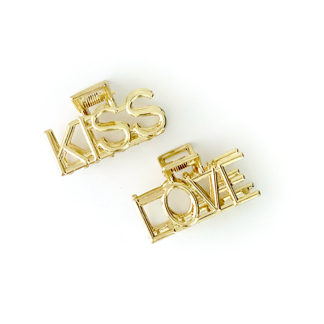 duo set claws kiss & love ( set of 2)